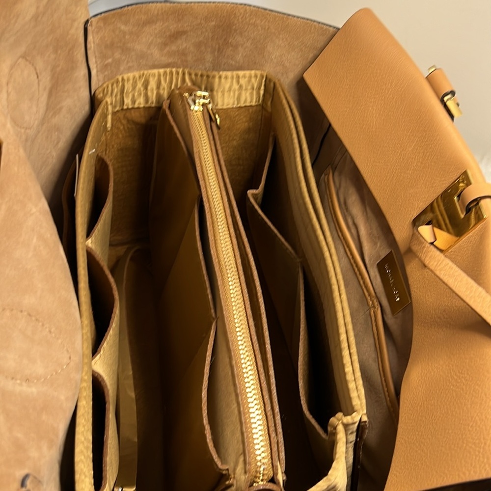 Michael Kors Camel Leather Tote - Picture 12 of 12